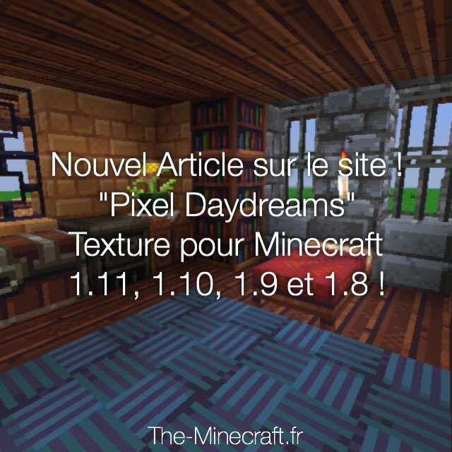 🏞 Nouveau Pack à découvrir !
➜ Pixel Daydreams ⛏ [16x]
➜ Disponible sur le site : tinyurl.com/themc-pixel-dd