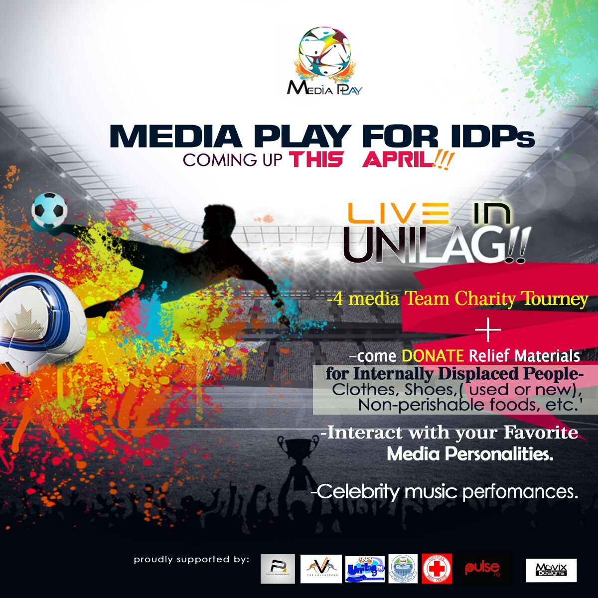 kampusflowz's tweet photo. #MediaPlayForIDPs 
Coming Up Sometime in April...
Brace Up!!!
Cc @unilagfm_1031 @RealSkillzz https://t.co/xfXSy8buBb