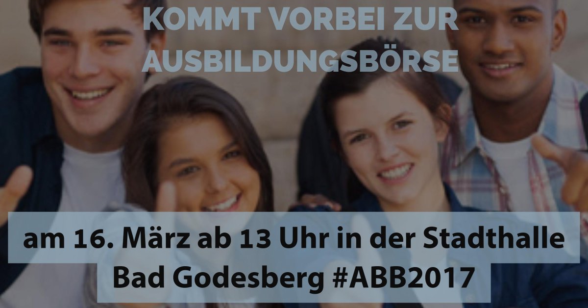 young_bonn's tweet photo. AUSBILDUNGSBÖRSE in #Bonn für alle jungen Menschen die sich informieren wollen. #ABB17 https://t.co/5RIcdDiNjy