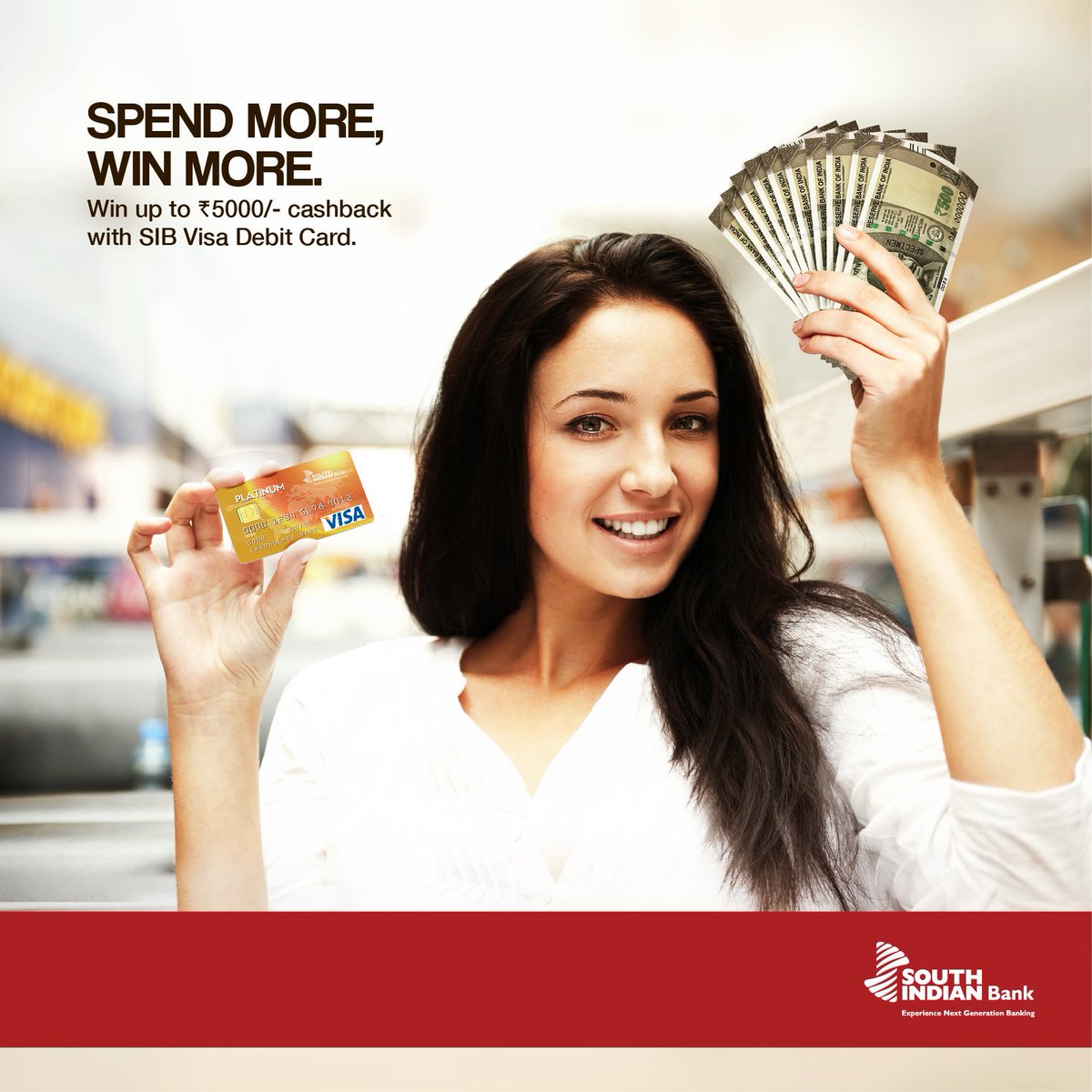 South Indian Bank On Twitter Here S An Exclusive Cashback Offer