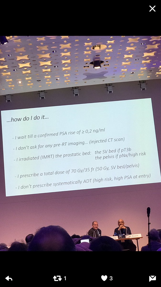 BobDjavan's tweet photo. Radiotherapy post RPE.... Things to know!! #apccc17 @Uroweb @ArturLeminski @NYUUrology @alan_partin @MariaJRibal @DrCzarniecki @LoebStacy https://t.co/rl6TYz7DBT