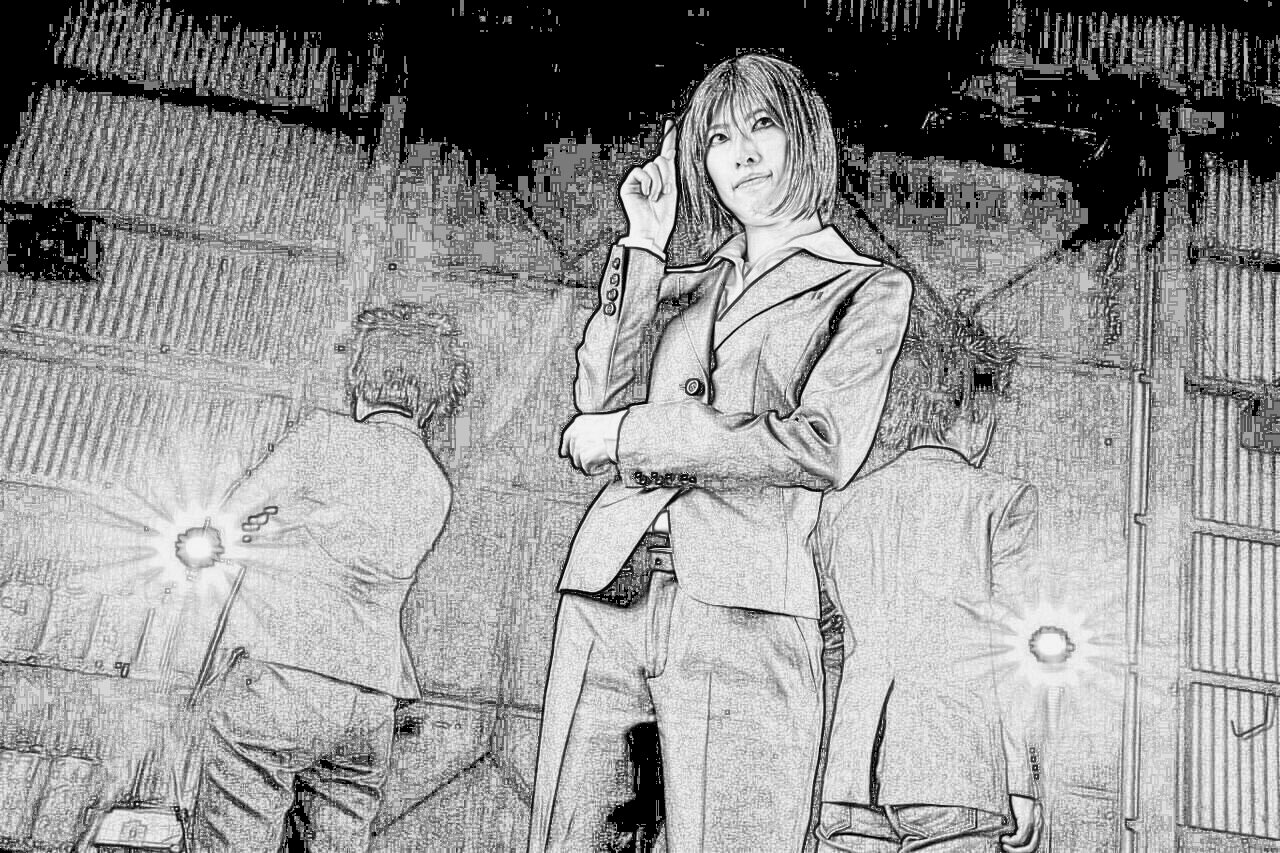 外務卿ａｙａ 白黒ってたぶんこういうことじゃないと思うけどこのタッチだと原作みを感じる 嘘喰い 泉江夕湖外務卿 レイヤーさんの写真をモノクロにするとかっこいい T Co Ckmh7tcxnj Twitter