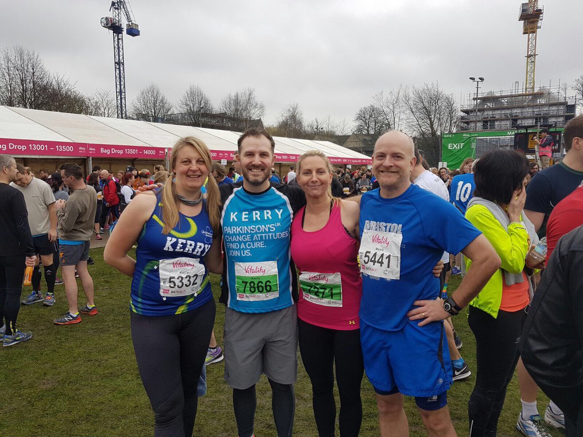 MitieMiworld's tweet photo. Miworld team ready for action! @bathhalf https://t.co/TsaOfvokuC