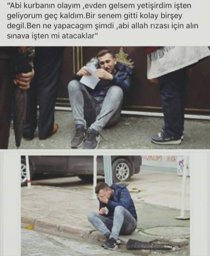 ADALET ve VICDANI kaybetmişiz sınavda kazansak ne yazar!
#ygs2017