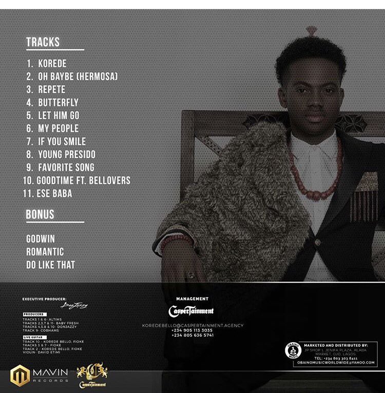 wizkidayo's tweet image. My people !  Pls make sure u Go get that new @koredebello album!! 🇳🇬🇳🇬 #onelove #1Africa!