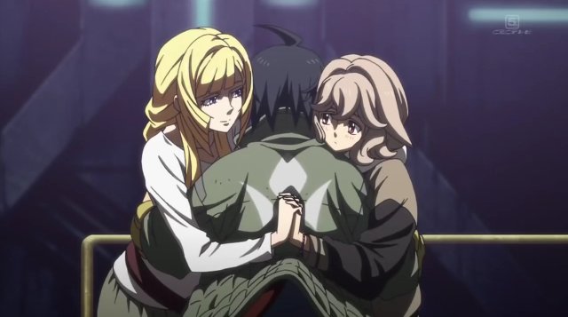 耶和华 三日月とアトラ いつの間に どんなタイミングで それにしても不思議な三角関係だなぁ 機動戦士ガンダム 鉄血のオルフェンズ 三日月オーガス アトラミクスタ クーデリア藍那バーンスタイン