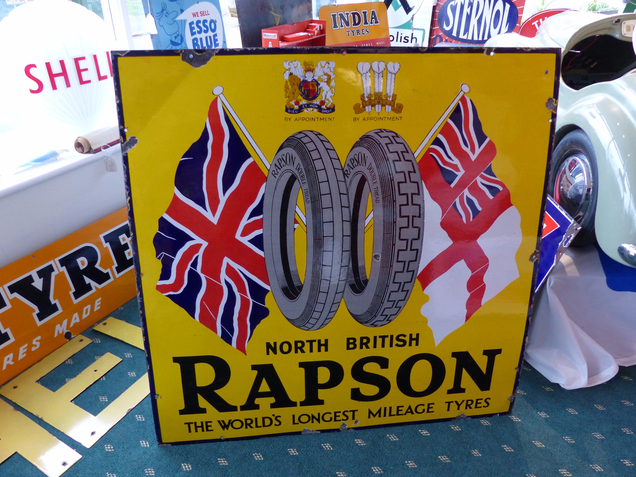 on Twitter "Rare signs in stock including this stunning RAPSON ,BSA