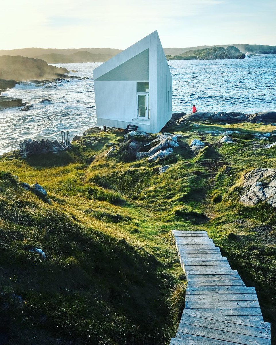ExploreCanada's tweet photo. Squish Studio, one of four artist studios located on Fogo Island in @NLtweets where artists find inspiration. ๐ท: @sethkhughes #ExploreCanada https://t.co/zWDAbptRq4