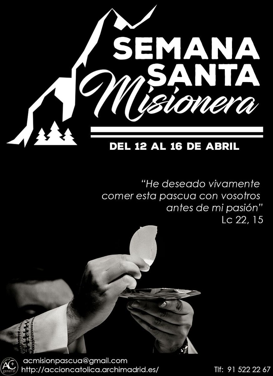AccionCatolicaM's tweet photo. #SemanaSantaMisionera2017 https://t.co/cwz5Qs5QvG