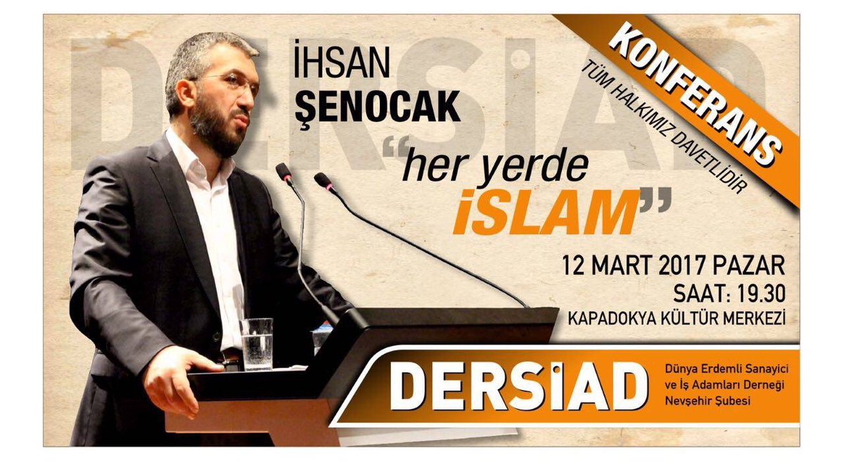 ihsanhocaresmi's tweet photo. Saat 15:30'da Niğde, 19:30'da ise Nevşehir'de kardeşlerimizle birlikte olacağız inşaallah. https://t.co/1zGPq2DPke