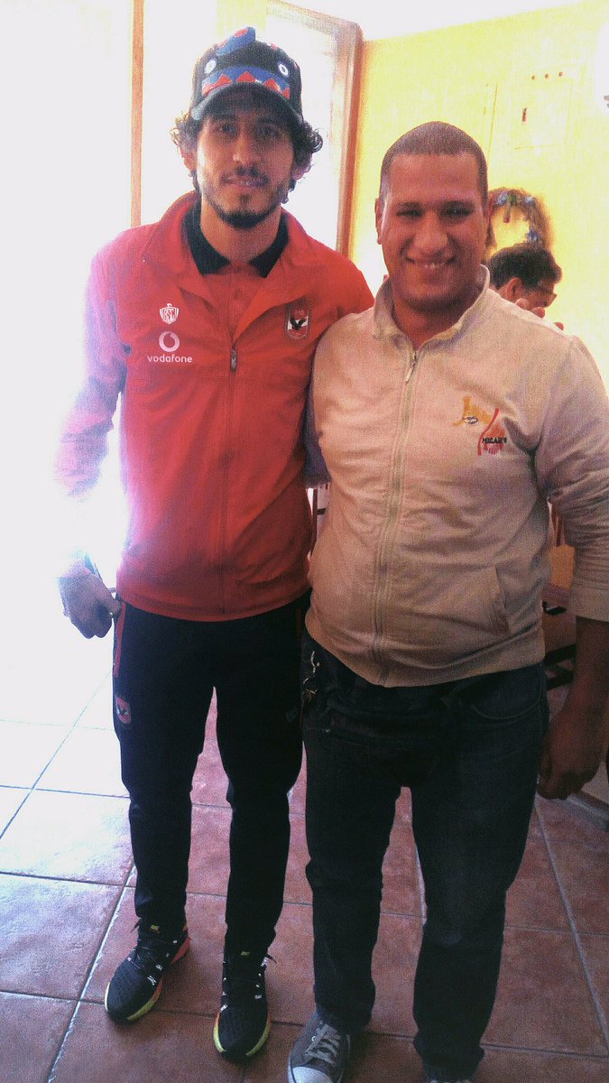 mido_gem's tweet image. نجم الاهلي احمد حجازي مع محمد جمال