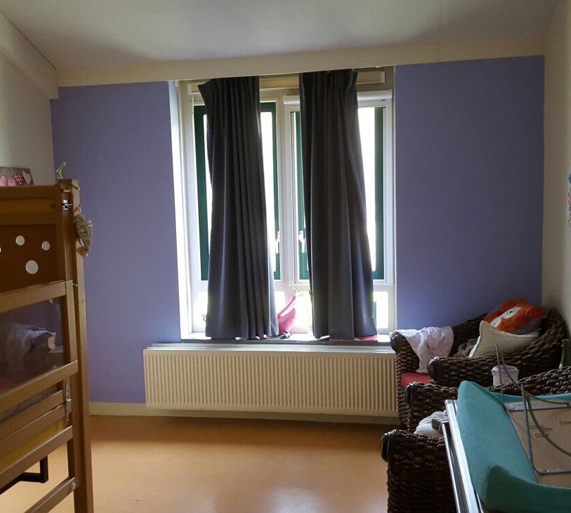 Frans en dochter Bastiënne hebben tijdens <a href="/NLDOET/">NLdoet</a> kleur gebracht in de kinderkamers van <a href="/Biezenwaard/">VKZ de Biezenwaard</a>. Hartelijk dank daarvoor!