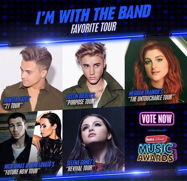 syaf_qd's tweet photo. Beliebers vote @justinbieber now.   #JustinBieber ''PurposeTour #ImWithTheBand @radiodisney 😘 https://t.co/rUXuWocvsg