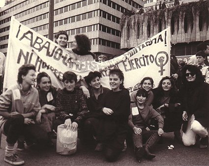 31 años del referéndum de la OTAN y de las movilizaciones reivindicando la retirada de las bases y la salida de la alianza militar.