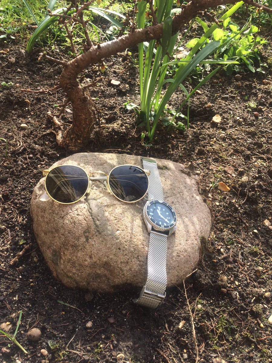 palmapremium's tweet photo. #MyRandolphs #P3 #seiko #80' #meshstrap ready for summer #Mallorca https://t.co/0Jho0PeCRC