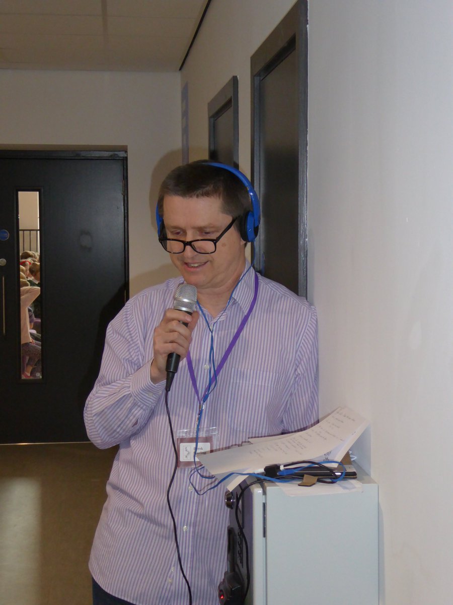 HCFMSD's tweet image. #HCFMSD linchpin Derek chatting to BBC  #FindersKeepers Clare Frisby yesterday. Not sure what he was adjudicating but it seemed to go well