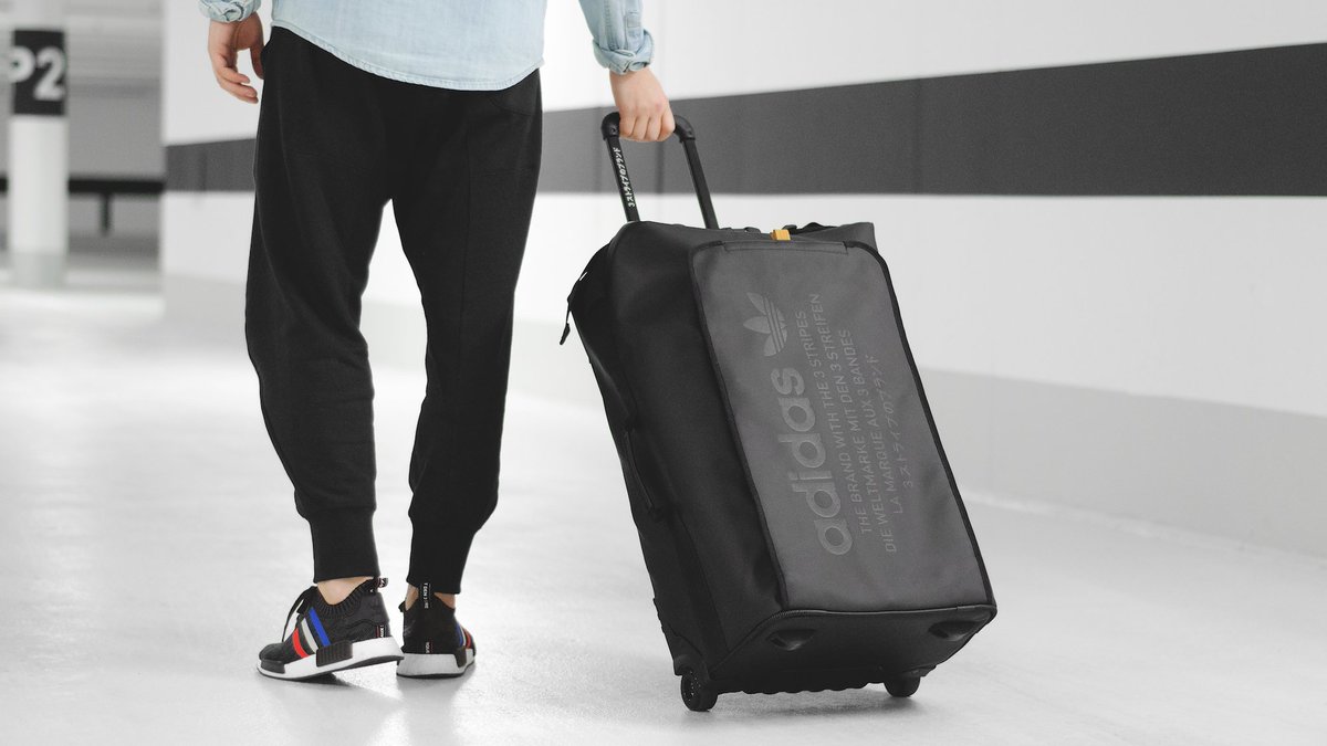adidas rolling suitcase