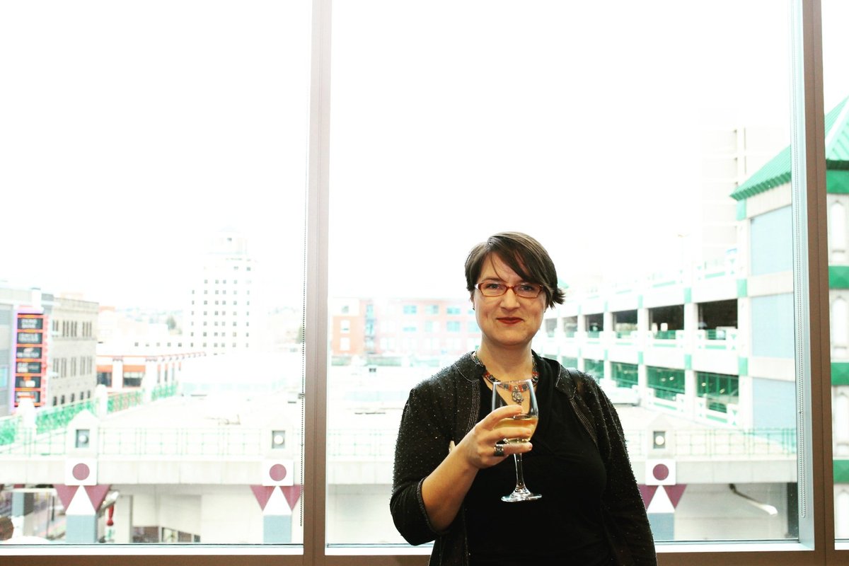 VIP reception for #ChurchGala17 in the sparkling new wing of The Boise Centre with this girl