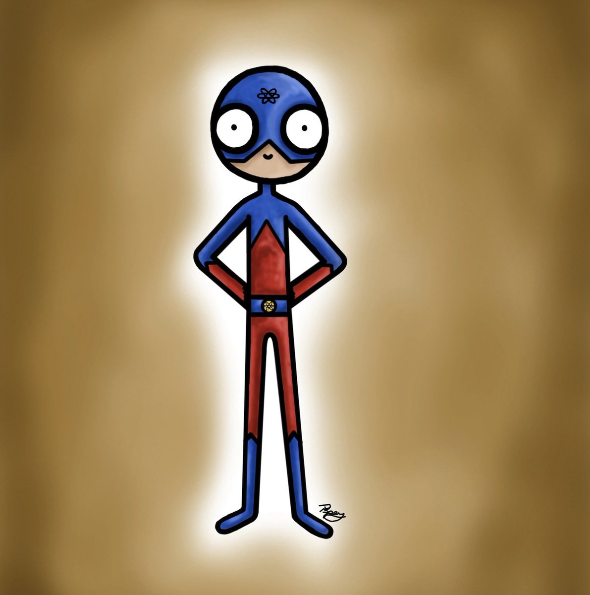 AresTheDogOfWar's tweet photo. My #fanart of #RayPalmer a.k.a. #TheAtom, from #DCComics. :)
#superhero #scientist #science #classicsuperhero #comiclover #silveragecomic https://t.co/WrniOqCbLp