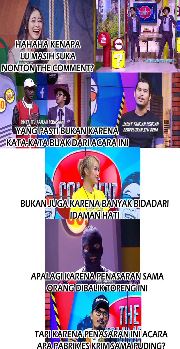 fajarwahyu99's tweet photo. @TheComment_NET Alasannya sih simple aja, gue penasaran siapa sih yang rajin banget bikin es krim sama puding #TheComment1000eps https://t.co/JY8ta7cpnU