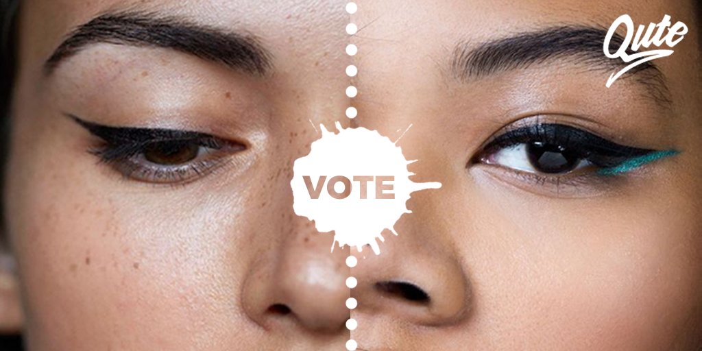 QuteTrends's tweet photo. Which team are you - classic or avant garde make up? Vote here -> https://t.co/YQVAWLnCHn #makeup #trend #qute https://t.co/KGtxNPoSfA