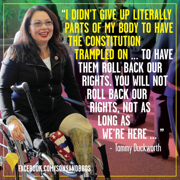 Happy Birthday Recently, Tammy Duckworth became the 1st Thai-American Senator!  