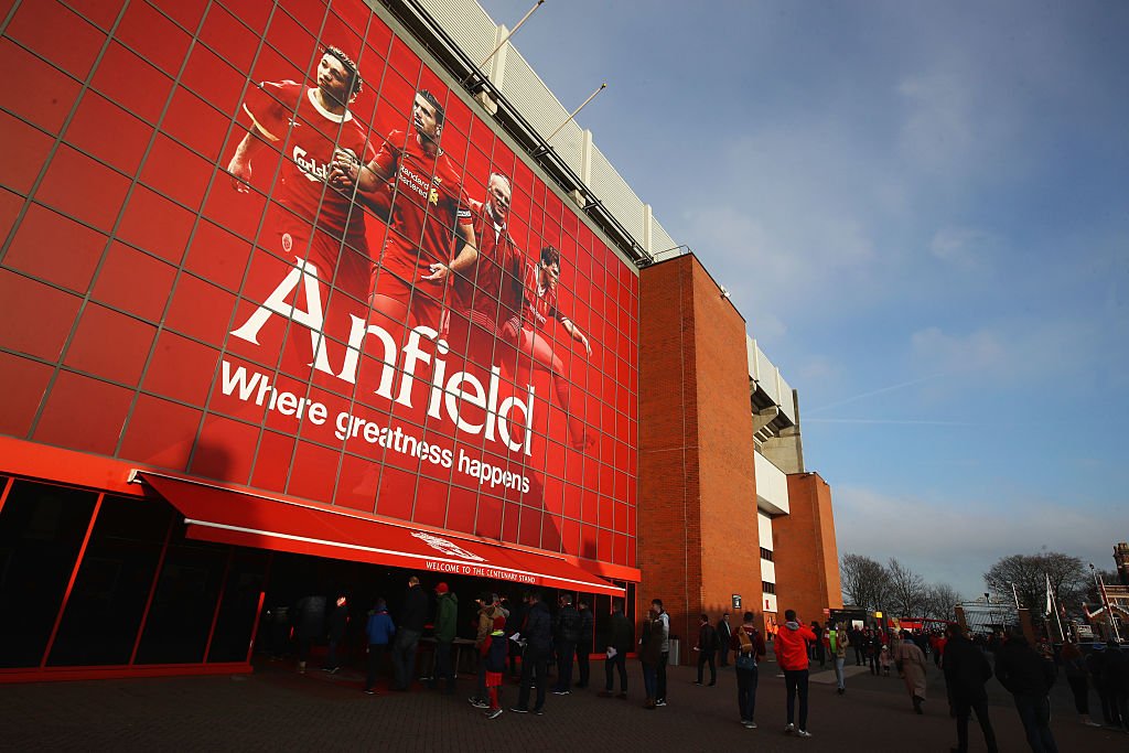 LFC's tweet photo. 🔴 #LFC's Red Neighbours is assisting Fans Supporting Foodbanks collection at today's game with a collection point on Anfield Road... https://t.co/YP090SOx2S