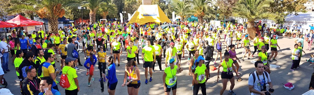 Mas de 3 mil runners convocó la Corrida Santiago 21K. El deporte es fundamental para tu bienestar #Actívate
