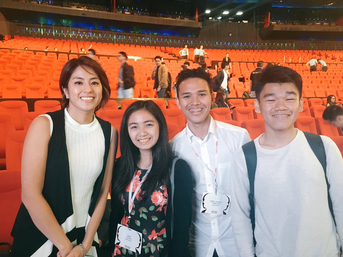 ynnaabigail's tweet photo. Gretchen Ho in the house! #TEDxADMU2017 #Viewpoints2017 https://t.co/fFq3DgkWP8