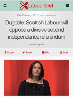 everywoman61's tweet photo. @BBCNews @UKLabour @jeremycorbyn What Kezia said last year is not what she's saying now, Ms flip flop.#changeshermind every week https://t.co/NpV2V3fgEU