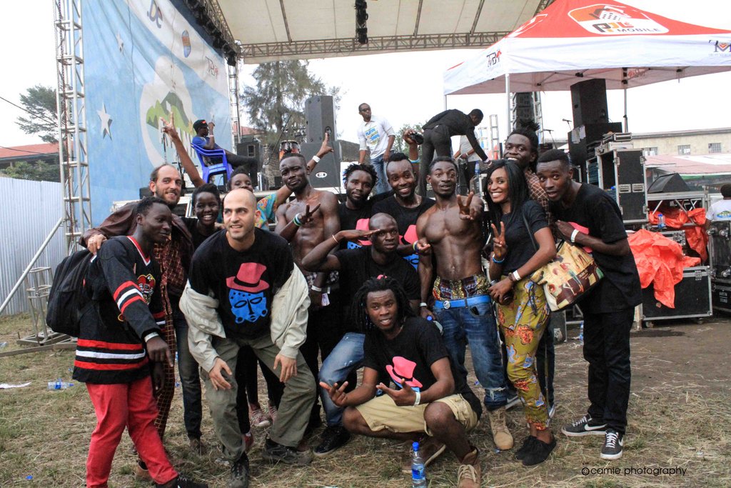 lebonsamuelbutu's tweet photo. Hard working will see them more this yeah at @NyegeNyegeFest 2017 get ready for action from the DRC Congo https://t.co/TB2881ma2Q