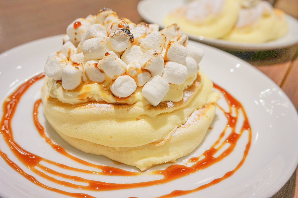 ねぎ パンケーキとカフェ巡り Sur Twitter 昨日のパンケーキ部 高倉町珈琲 埼玉県狭山市 マシュマロカスタードキャラメリーゼ ふわふわシルキーパンケーキ 甘々の3コンボは疲れた身体に沁みました シルキーはいつものリコッタ生地とは違ったたまご感のある