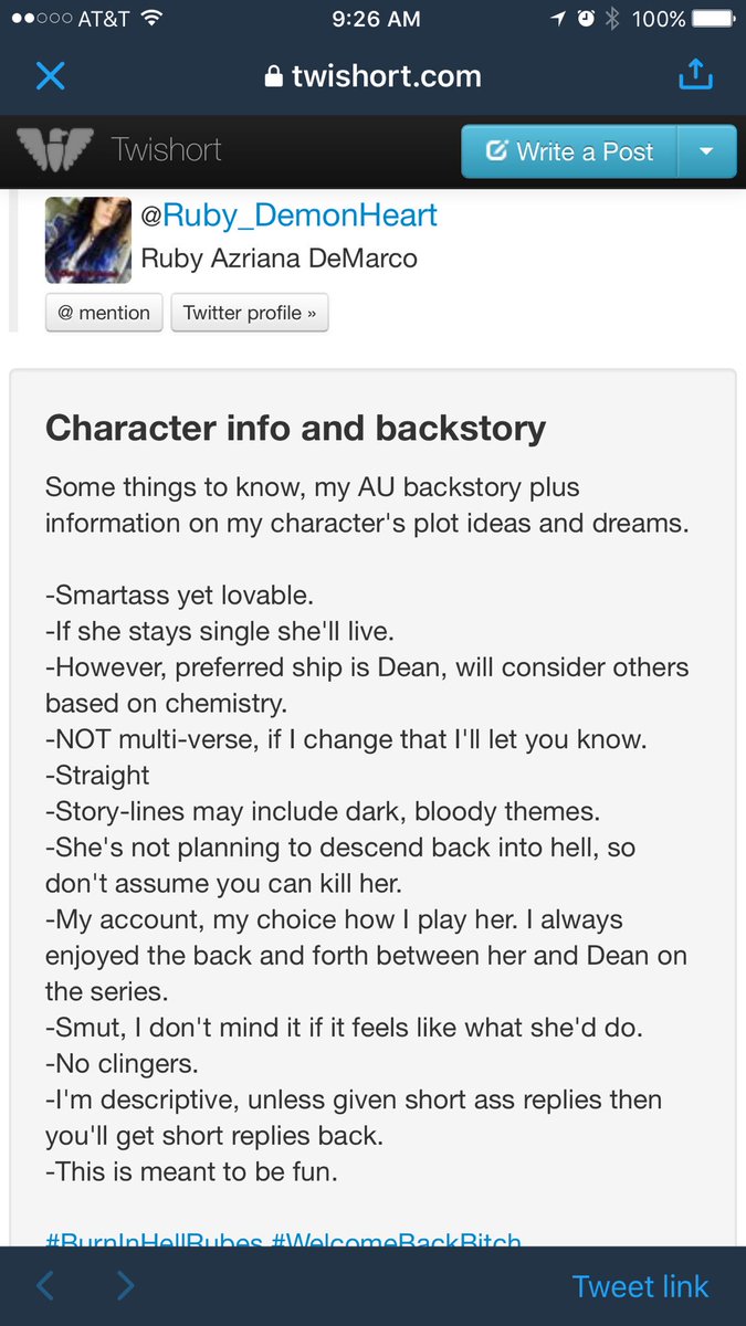 Ruby_DemonHeart's tweet image. Character info and backstory.
Highly AU.
#Reserved
Possible twisted triangle.