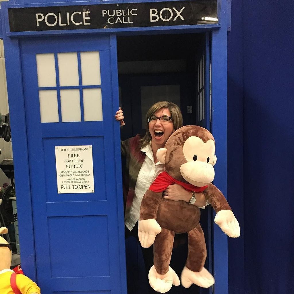 CharityJen's tweet photo. George and I were on a wild ride last night! @unctv Spring Fundraiser had us hopping. #LiveTVisExciting #SupportPub… https://t.co/IapngQb5vM
