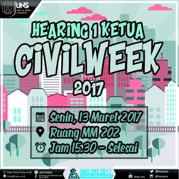 [HEARING 1 KETUA CIVILWEEK]

📣Jangan biarkan mereka berjuang sendirian, mari kita kawal bersama untuk CW yang lebih baik kedepan.📣