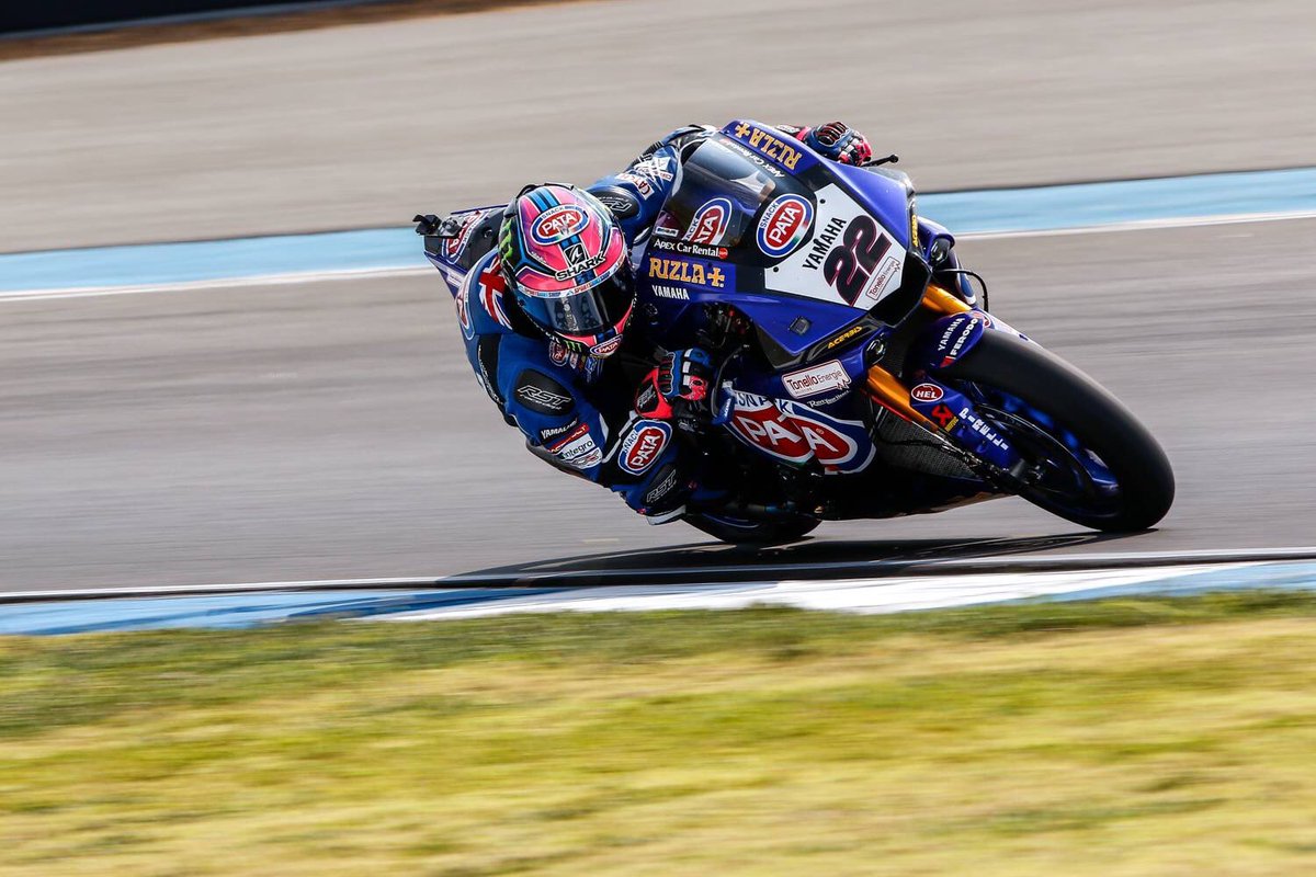 Race 2 P4 massive thanks to the guys not the easiest weekend for us! But they gave me a great bike today, Relax time now! #team22