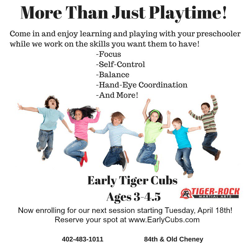 TR_Academy's tweet image. Early Cubs Session starting April 18th! Ages 3.5-4.5. Play, learn focus, balance, listening.  EarlyCubs.com