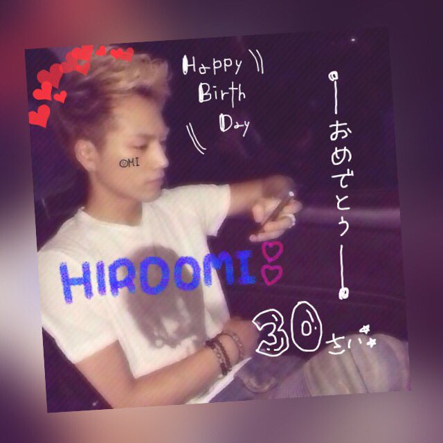 NGKC_1003_'s tweet photo. 遅くなった💦
臣Happy Birthday✨
30歳楽しんでねっ！！
三代目の活躍期待してます🔥
#登坂広臣HBD https://t.co/DSZmYMNI8u