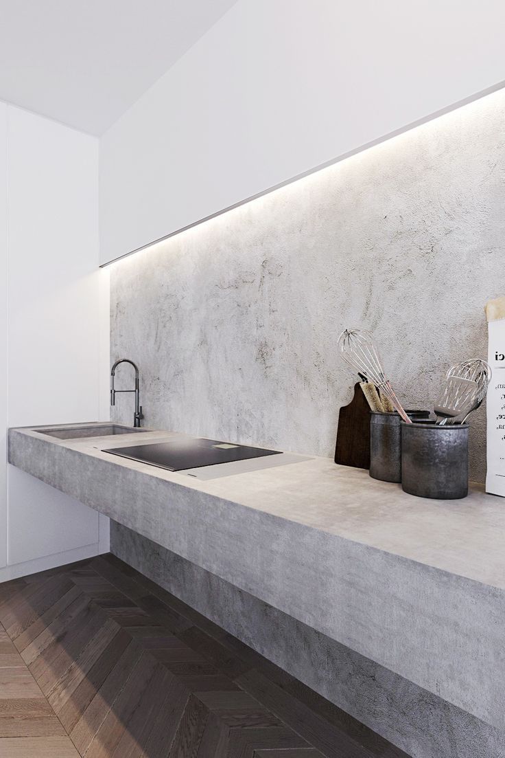 Minimaalchi's tweet photo. Interieur \ Cuisine \ Plan de travail

BETON // BOIS // ACIER ANTHRACITE // BLANC PUR

- Lumière indirecte

#interiordesign #AOV#niche https://t.co/SqdGvTX9Ck
