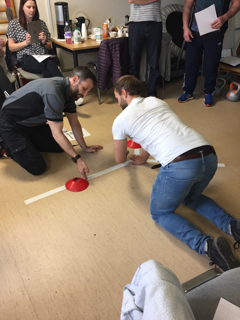 ShoulderGeek1's tweet image. Assessing Y balance @AdamMeakins #gettingcompetitive 👏