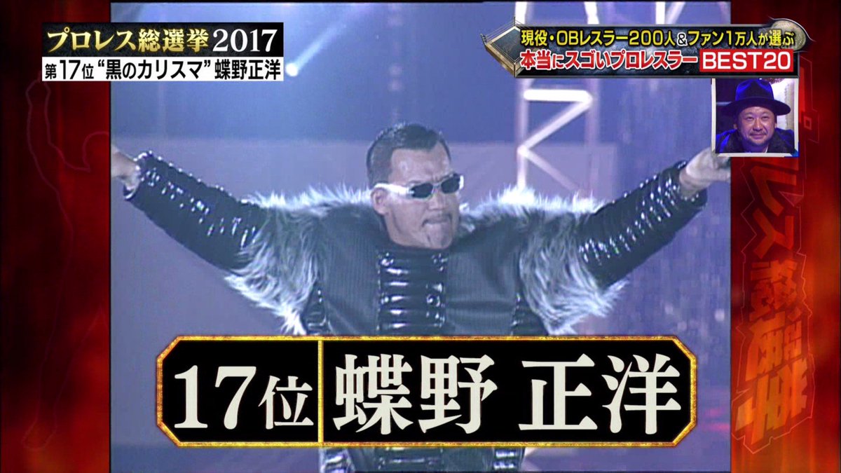 Mos2nico2 Wiz Twitterren 昔ヒール 今はガルパンおじさんの蝶野さん プロレス総選挙