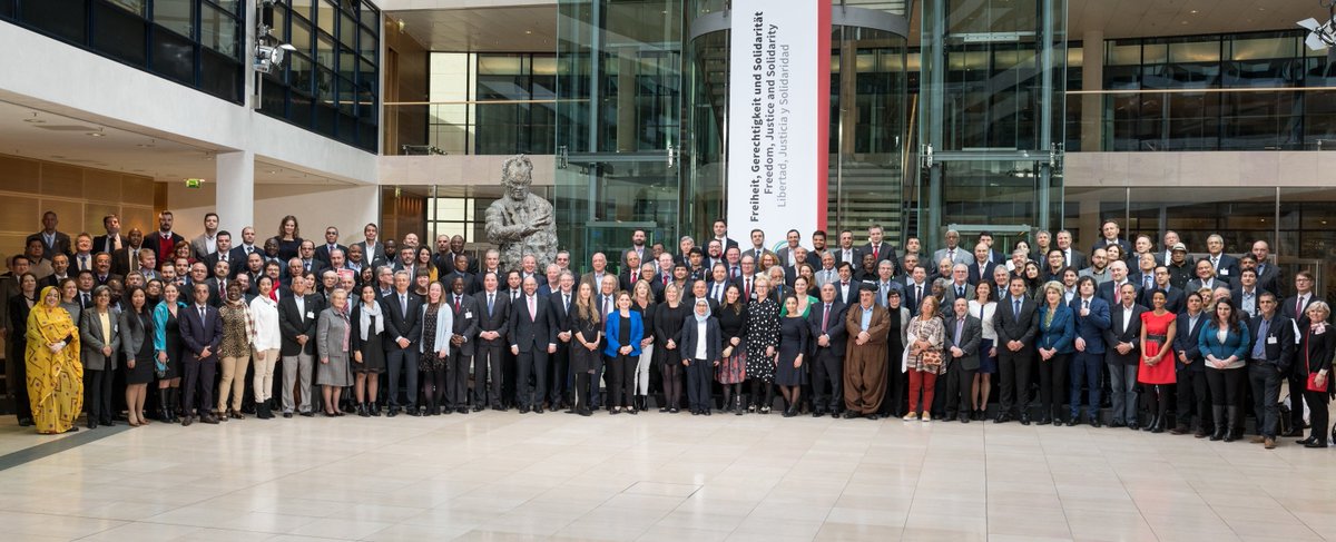 PES leadership, representatives from all PES member parties and progressive delegations from around 80 countries worldwide @ #PAconvention