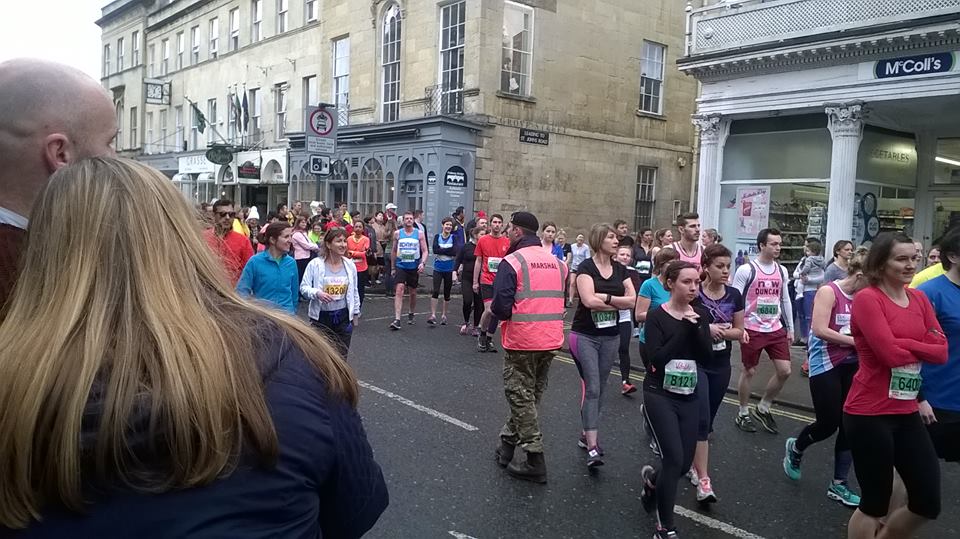 DebzAllen7's tweet photo. well done  to all the runners at #BathHalf ..enjoyed the day supporting #voices_charity   :) @Voices_Charity https://t.co/k3JZETjcml