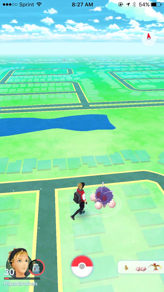 PGR_PapaNarwhal's tweet photo. Oh god, it's laying eggs!!! #GetTheFire #PokemonGO #PokemonGoRadio https://t.co/BGJuN0kog6
