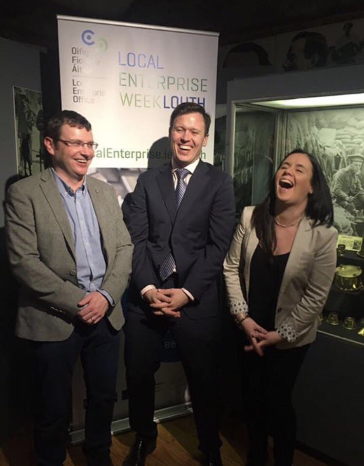 IrishFairyDoor's tweet photo. Our Niamh & OisΓn chatted to @AntonSavageShow this week for @LEOLouth #EnterpriseWeek2017 - miserable faces all round ππ https://t.co/4VflnMfjyW
