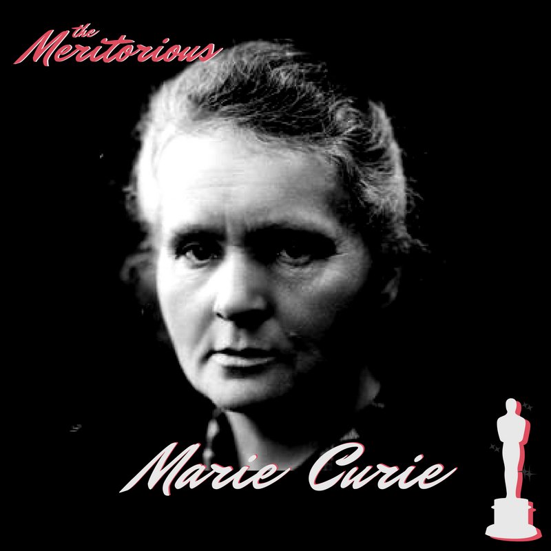 TimeToWoManUp's tweet photo. We award #TheMeritorious to Marie Curie, who has shown how women can break barriers in the field of STEM. https://t.co/tQ4Uor3S03