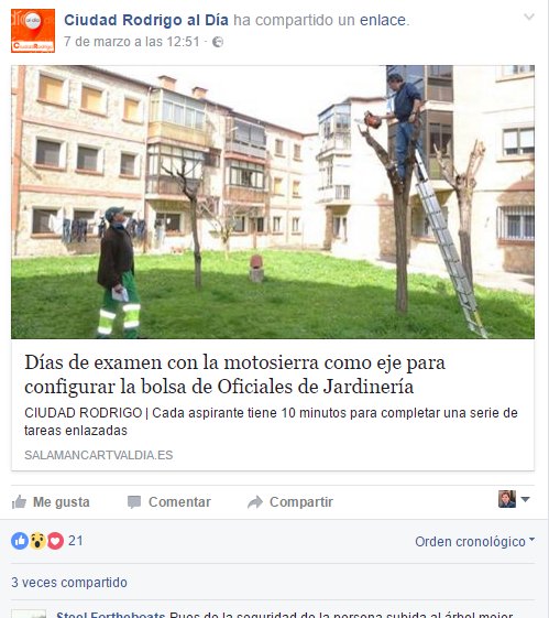 AsesoriaPRL's tweet photo. Medidas de seguridad en prueba de bolsa de empleo de jardinería del Ayto. de Ciudad Rodrigo. Una negligencia más de este Ayto, en seguridad. https://t.co/q9iPrIc6hS