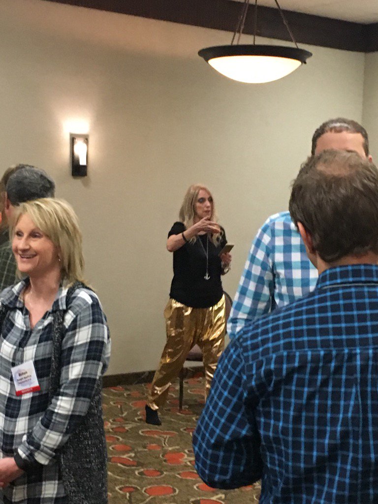 ddorshorst's tweet photo. Missouri NDP Beth Houf leading like a pirate! https://t.co/tiCarGvWFC