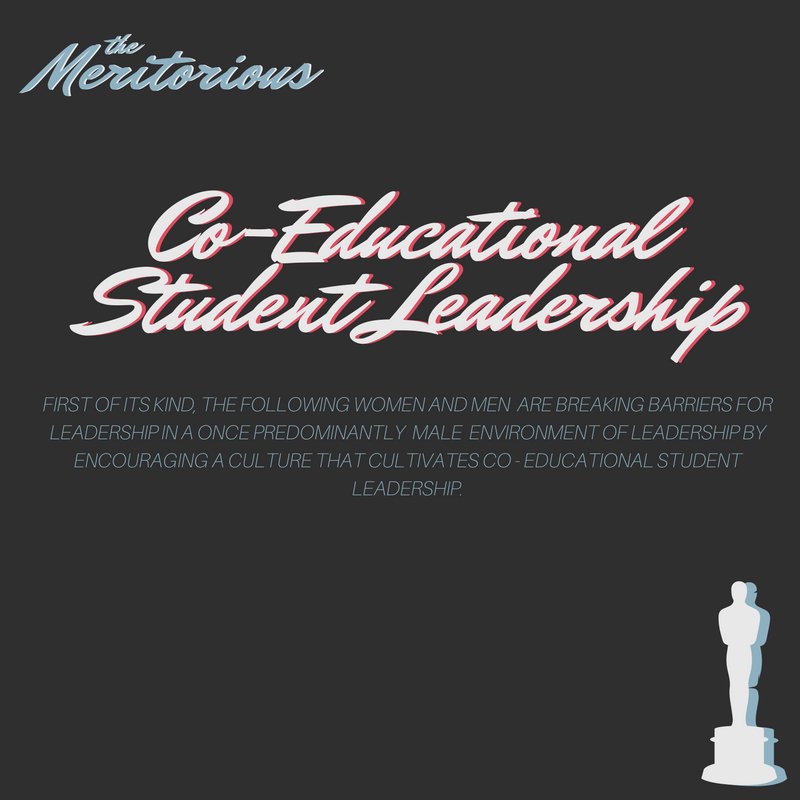 TimeToWoManUp's tweet photo. #TheMeritorious is given to the new generation of future leaders who prove that the culture of empowerment for both sexes lives on in ASHS. https://t.co/rHgVp2W9AX