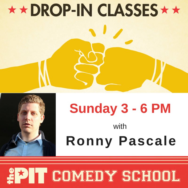 simplestudios's tweet photo. End the #weekend on a high note w/ @thepitnyc drop-in #improvclass w/ @ronnypascale! $30 for citizens & $20 for #PITizens! https://t.co/zELmNOu586
